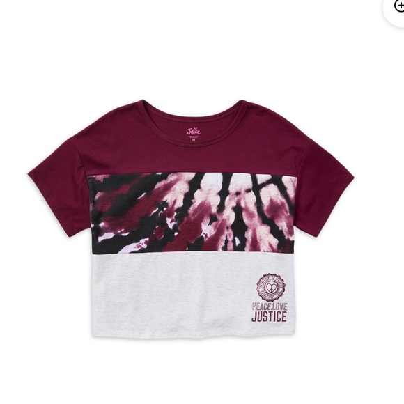 Justice Edf Colorblock Tie Dye Tee - Picture 1 of 3